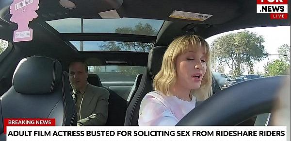  FCK News - Hot Driver Daisy Stone Fucks Her Passenger